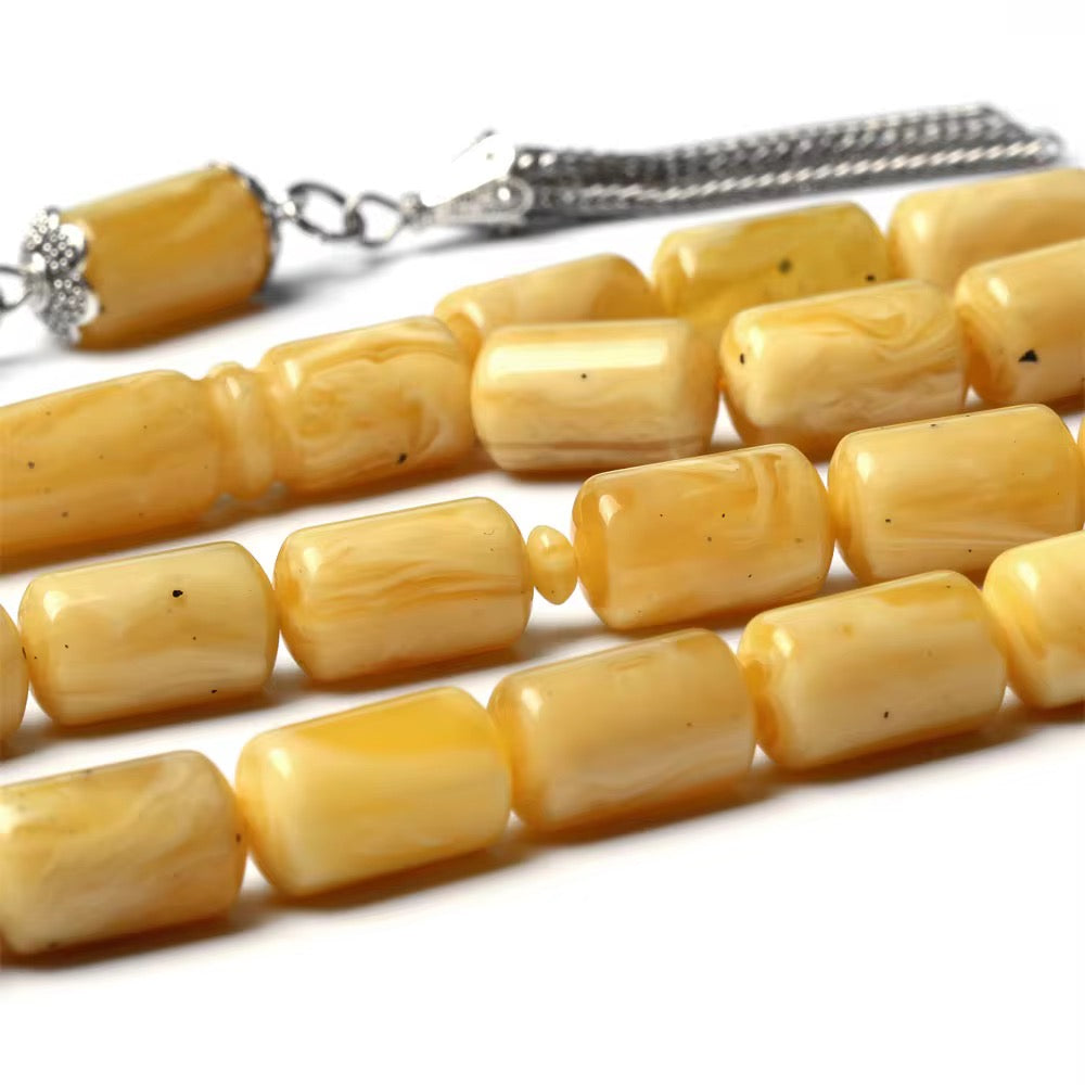 اصفر برميلي كركوشة فضة