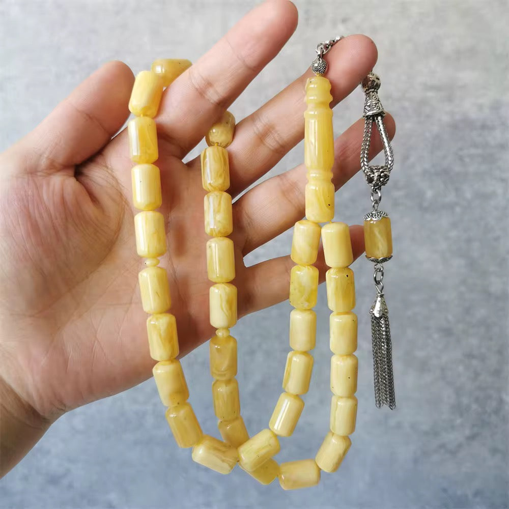 اصفر برميلي كركوشة فضة