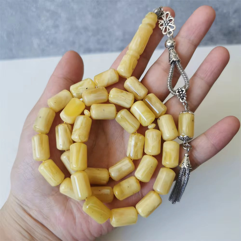 اصفر برميلي كركوشة فضة