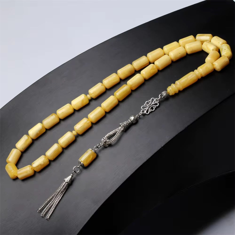 اصفر برميلي كركوشة فضة